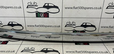 Fiat 500 Lounge Rear Bumper Chrome Trim 2008-2015 735436783
