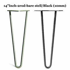 4x Hairpin Table Legs Metal
