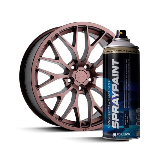 Burnished bronze alloy wheel - alloy,