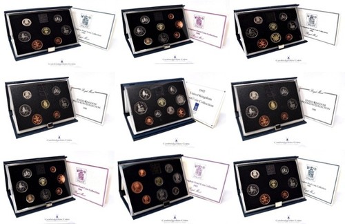 Royal mint proof set - proof,