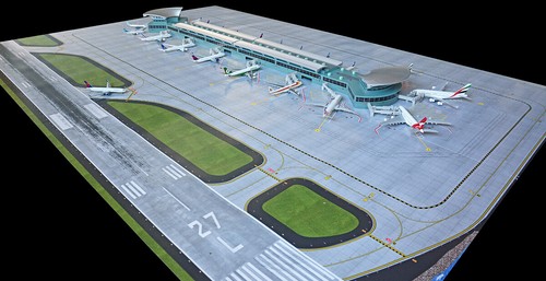 Gemini jets airport mat - gemini, set