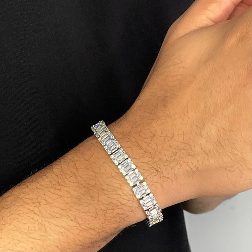 Iced cuban link baguette - iced,