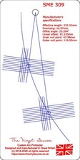 Cartridge Arc Protractor for
