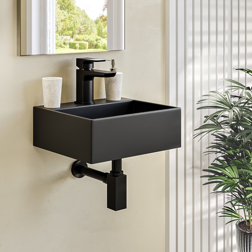 Cloakroom black wall - cloakroom, hung
