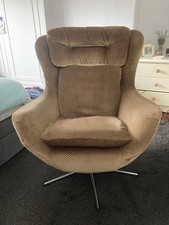 Vintage 1970’s Egg Wingback Armchair 