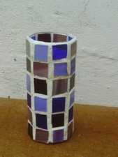 Stained glass mosaic tiled - stained,