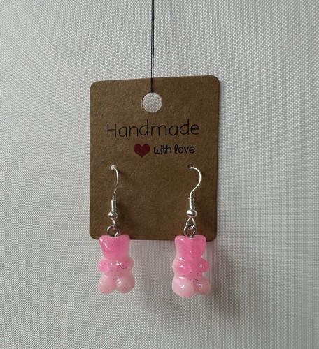 Gummy bear earrings faded - gummy,