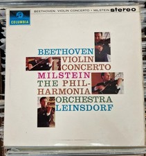 Beethoven Nathan Milstein – Violin Concerto 1962 1st press mint Lp SAX 2508 