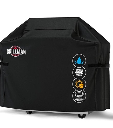 Grillman grill gas bbq - gas, cover