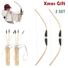 Archery Wooden Bow and Arrow