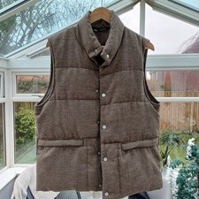 Zara Mens Medium Gilet Puffer