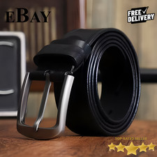 Mens Genuine Leather Belt