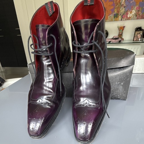 Jeffery west purple leather - purple,