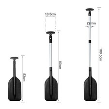 Telescopic kayak paddle - telescopic,