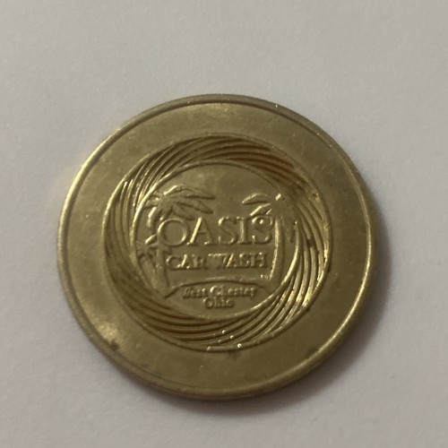 Rare oasis car - wash, token