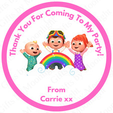Personalised Birthday Stickers