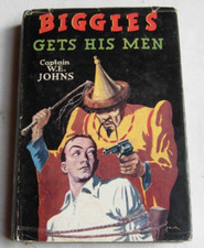 Biggles Gets his Men Captain W E Johns Brockhampton Press 1950 1st edition