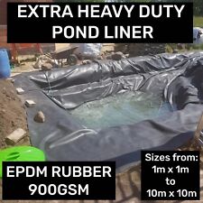 Extra Heavy Duty Thick POND LINER 900GSM EPDM Garden Landscaping Water Feature