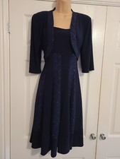 Navy Blue Sparkle Dress &