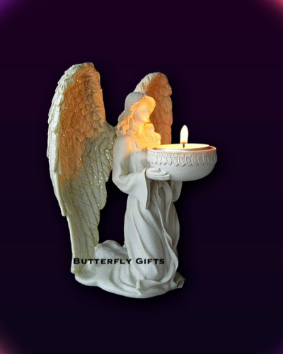 Decorative kneeling angel - decorative,