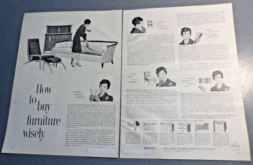 1960s drexel furniture - ad,