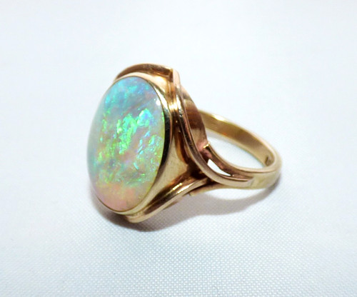 Antique art nouveau fiery - art,