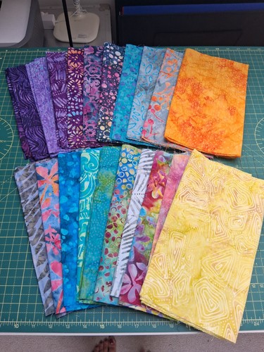 Pack batik fabric - batik, long