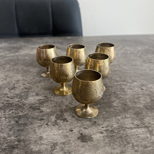 Vintage solid brass footed - brass,
