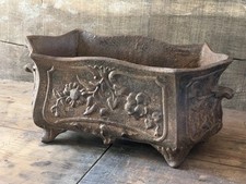 Antique French Cast Iron Jardiniere