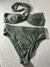 Lipsy Khaki Bikini Size 12
