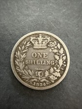 1834 Shilling William IV