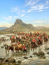 Zulu wars crossing the - the, river