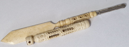 Carved stanhope photo - carved, viewer