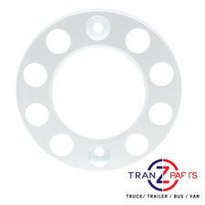 FITS VOLVO 22.5" (571MM) TRUCK STEEL WHITE COATED HOLLOW TYPE WHEEL TRIM COVER