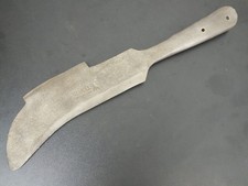 VINTAGE ARMY DOUBLE EDGE BILLHOOK BY ELWELL 1946  FOR REPAIR NEEDS A HANDLE