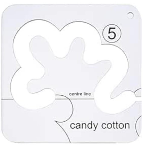 Free motion quilting ruler - quilting,