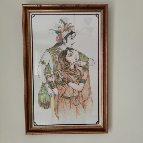Radha krishna indian painting - krishna,