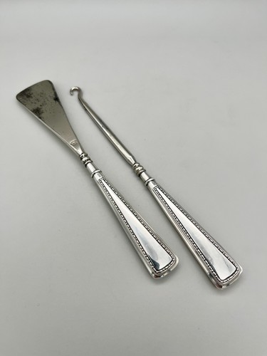George silver handled shoe - silver,