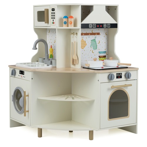 Kids play kitchen wooden - kids,