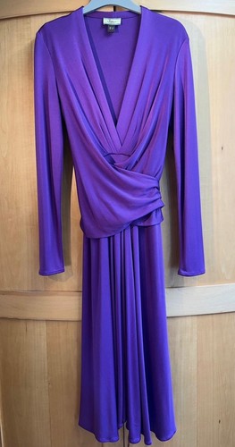Issa london purple silk dress - issa,