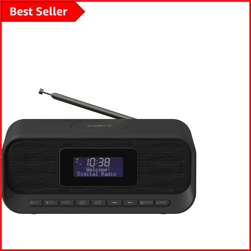 Smart dab clock radio - fm,