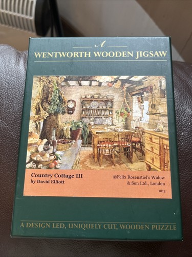 Wentworth wooden jigsaw - wooden, puzzle