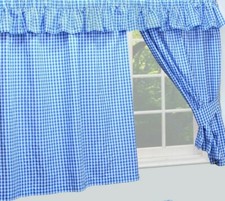 Gingham Check 46" x 48" Blue