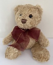 BHS Teddy Bear Beige Red