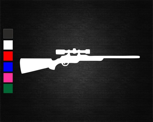 Rifle scope hunting vinyl - hunting,