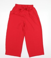 Zara Womens Red Polyester