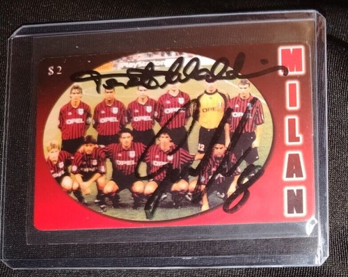 Autograph paolo maldini - paolo,