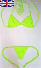 Sexy LIGHT GREEN THONG BIKINI