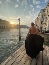 Vivienne Luxury Gown. Italian Designer Dress,Prom,Occasion,wedding