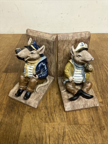 Vtg book ends - vtg, rat